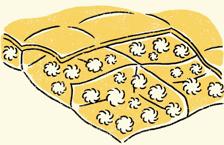 <span style="display:inline-block;background-color:#DFB507;color:#fff;font-size:0.8em;font-weight:normal;padding:0 0.8em;">POINT 03</span><br />
立体キルト加工による優れた保温性