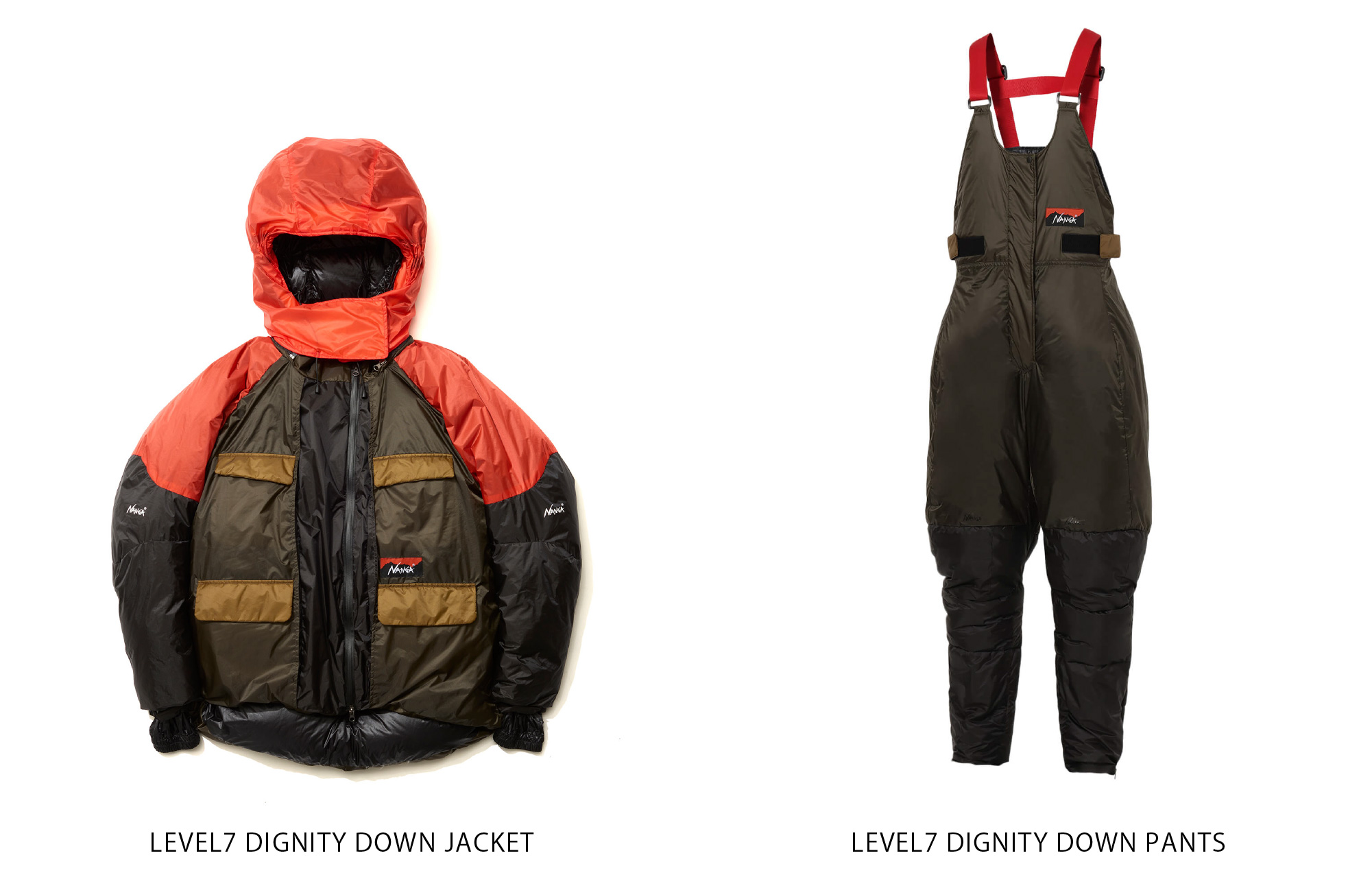 LEVEL7 DIGNITY DOWN JACKET LEVEL7 DIGNITY DOWN PANTS