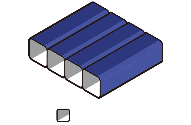 ボックスキルト構造