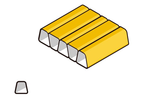 Trapezoid Box Baffle Construction