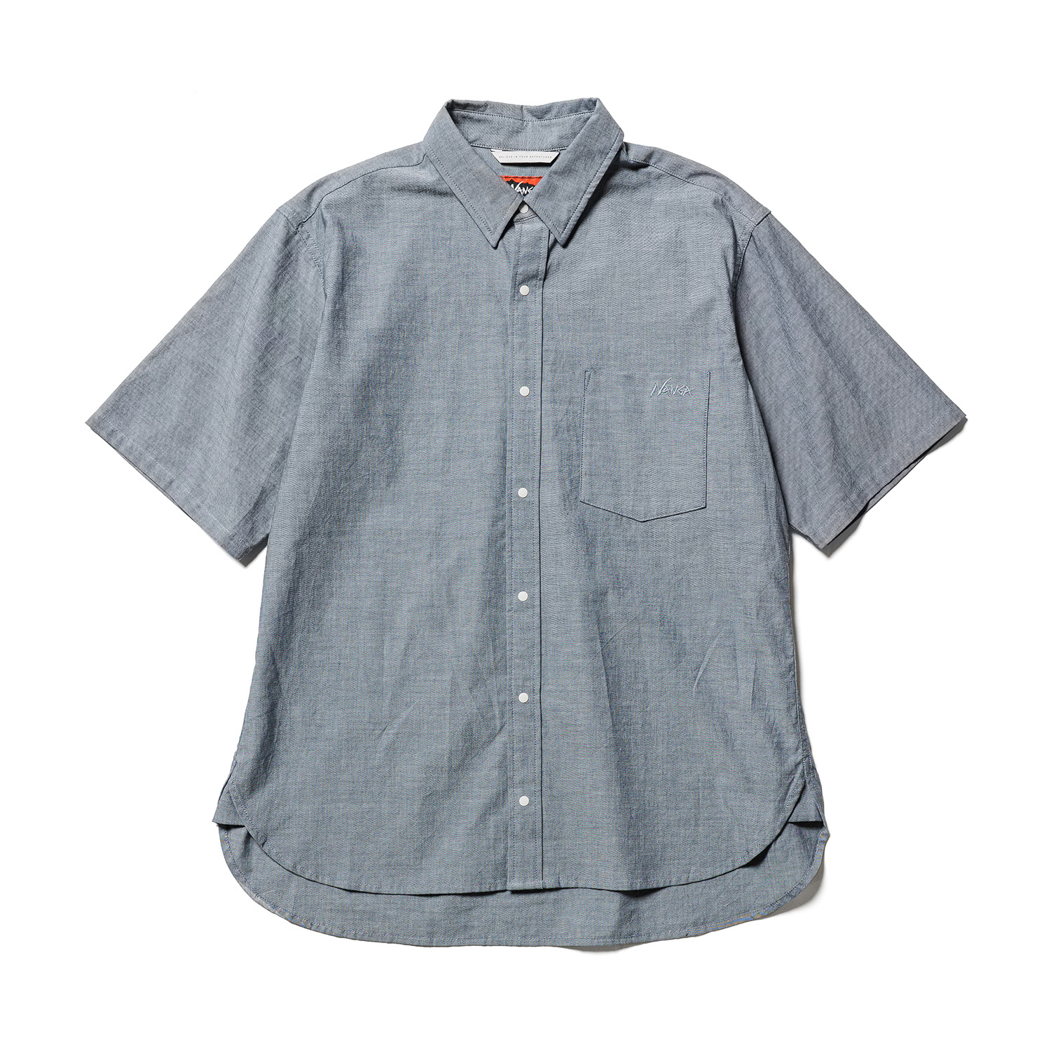 COTTON CHAMBRAY S/S DAILY SHIRT